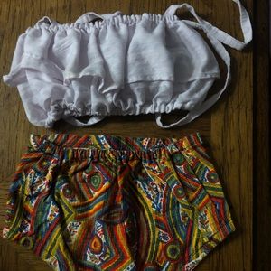 Boho baby outfit